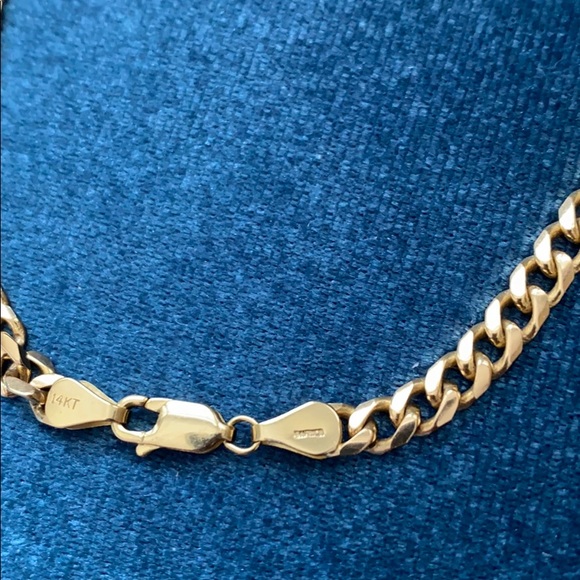 Solid 14k Gold Miami Cuban Link Necklace - Picture 3 of 6